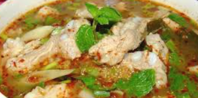ต้มแซ่บกระดูกอ่อน(หม้อไฟ)